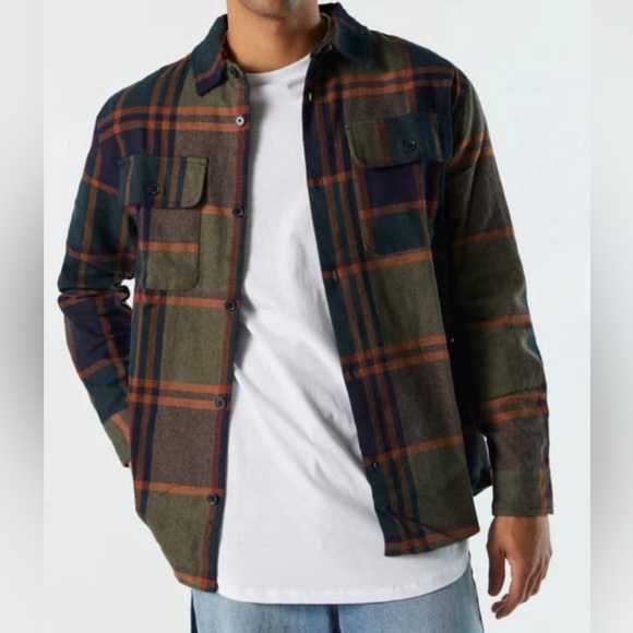Urban Heritage Other - Urban Heritage Plaid Shirt - Regular Fit - Size:Large